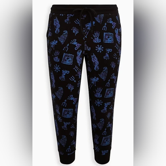 TORRID Harry Potter Death Eater Cropped Joggers! NWT! - Picture 5 of 8